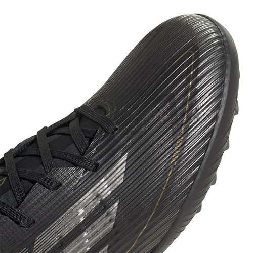 ADIDAS F50 CLUB TF SOCCER UNISEX MEN SIZE 8.5 = WOMEN SIZE 9.5 SHOES BLACK NEW - Picture 6 of 9