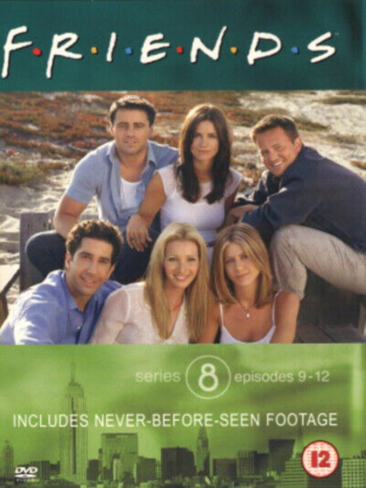 Friends: Series 8 - Episodes 9-12 DVD (2003) FREE SHIPPING