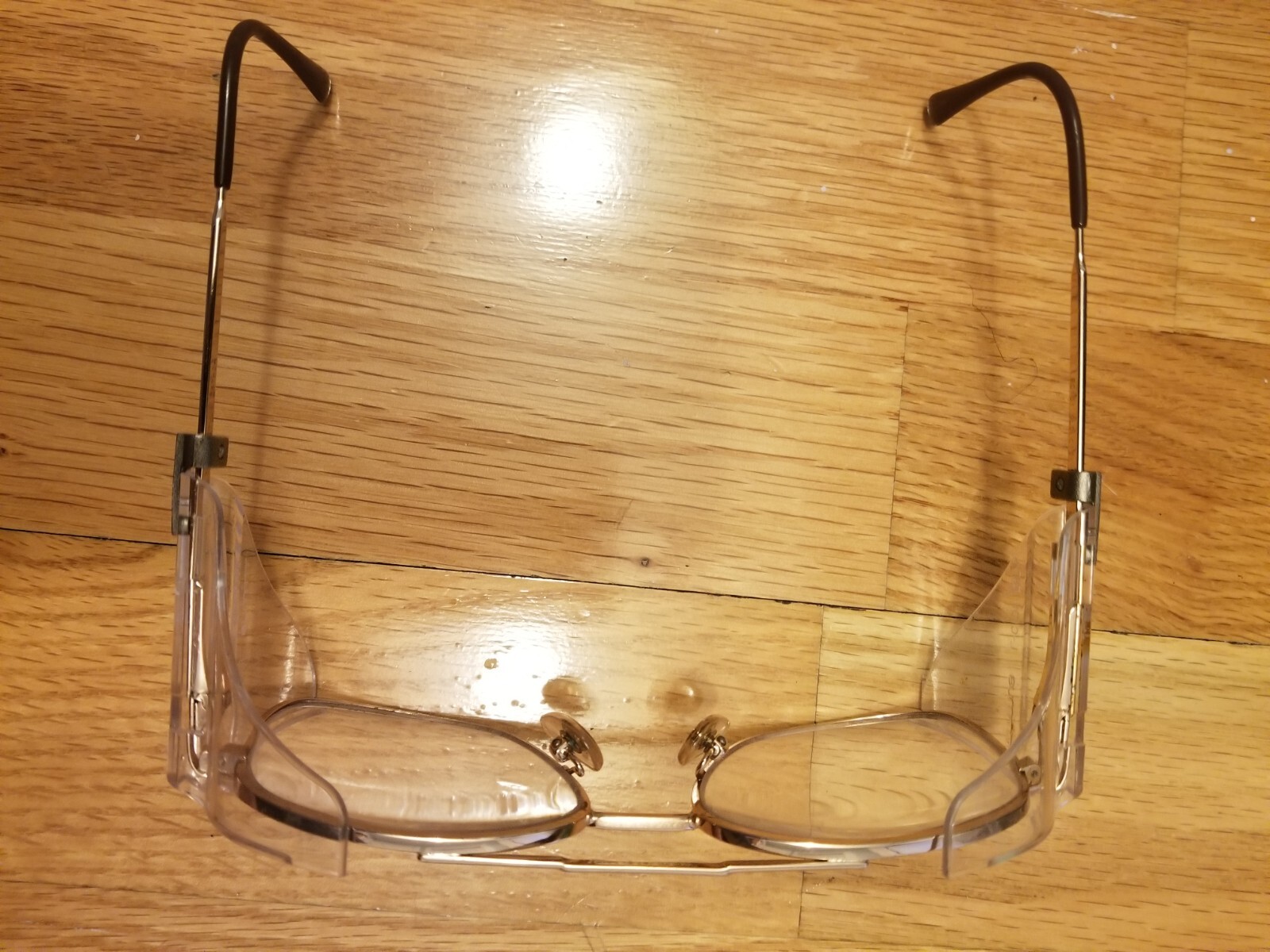 Vintage Retro Aviator titmus gold Side Shield safety … Gem