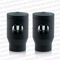 Handlebar Springer Risers 2 Black Fits Dna, Hardbody, & Paughco Springers Handlebar Springer Risers 2 Black Fits Dna, Hardbody, & Paughco Springers