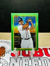 2020 Bowman 1990 Bowman Green Refractor /99 Cristian Pache #90B-CP