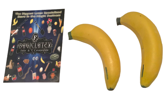 SUMAG Rubber Fake Banana from Empty Hand Imitation Vanishing Appearing  Banana Magic Tricks Stage Gimmick Props Illusion Comedy