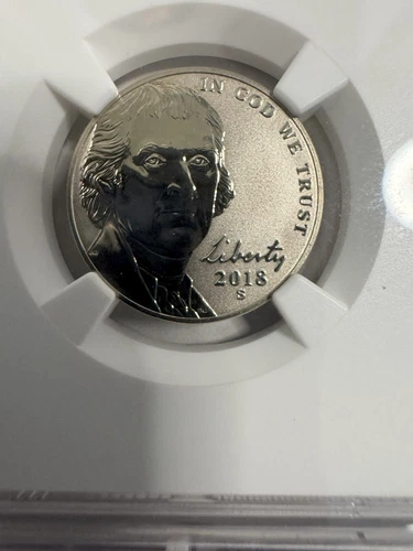 2018 S Jefferson Nickel Reverse Proof NGC PF 69 DP-469