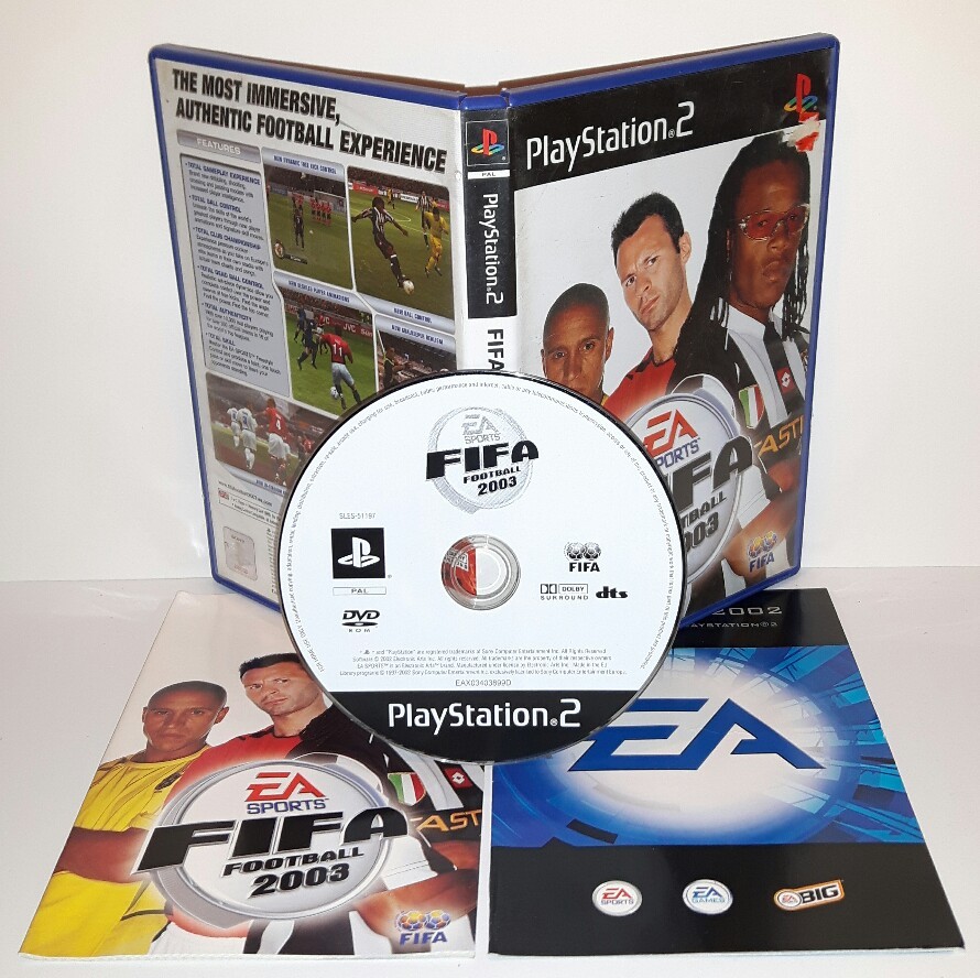 FIFA FOOTBALL 2003 03 3 - Playstation 2 Ps2 Play Station Gioco Game