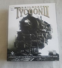Railroad Tycoon II Strategy Simulation PC Game 1998 Pop Top Software