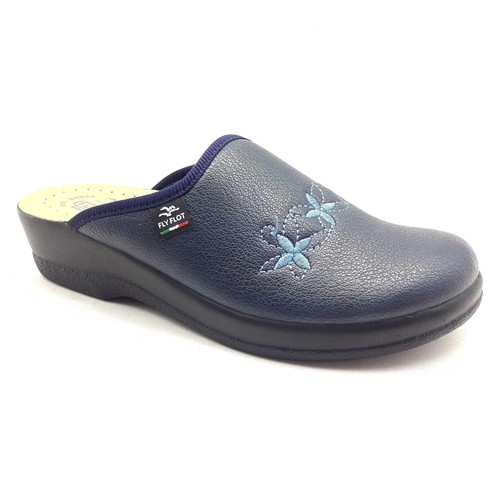 Fly Flot 861028 Pantofole Donna – Comode E Leggere – Blu Taglia 47 (36 EU)