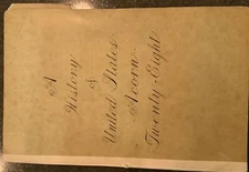 WW2 Extremely Rare "A History of United States Acorn Twenty-Eight" Original 