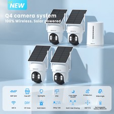 ARCCTV Solar Battery Powered Wireless Security Camera System WiFiIP Outdoor Home 2