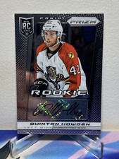 2013-14 Panini PRIZM Hockey QUINTON HOWDEN #A-QH ROOKIE AUTO