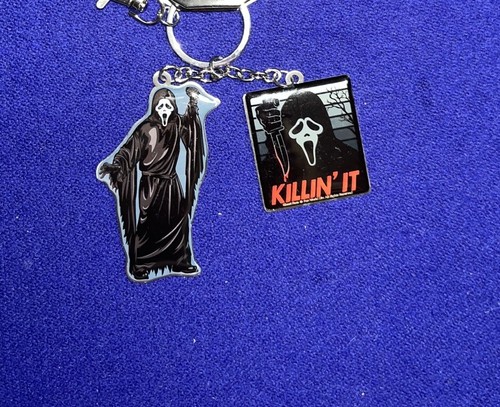 Scream Ghostface Metal Keychain Halloween NEW - Picture 4 of 4