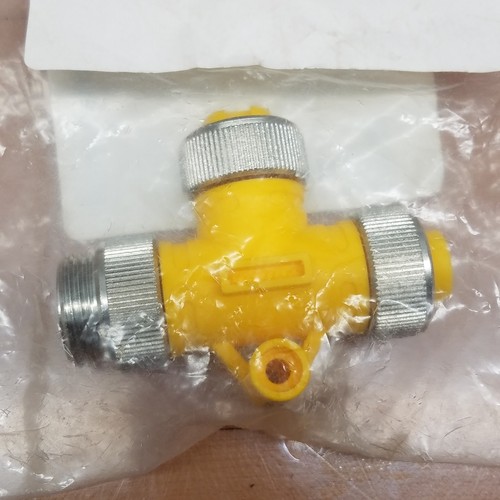 Turck RSM-2RKM50 U2109-9 Molded T Connector - NEW - Picture 3 of 4
