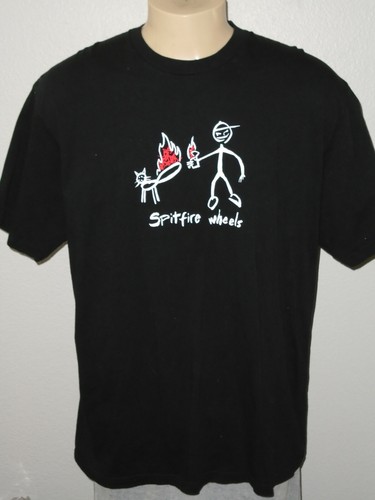Supreme Spitfire Wheels Black S/S T 