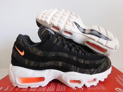 WMNS NIKE AIR MAX 95 WIP CARHARTT BLACK ORANGE CAMO SZ 6 AV3866 001 eBay