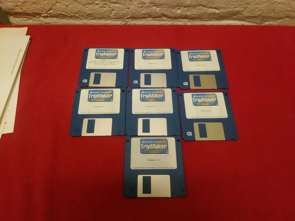 VINTAGE RAND MCNALLY TRIPMAKER 1996 EDITION For Windows Complete - Image 4 of 4