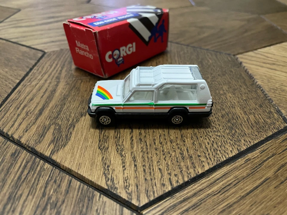 Corgi Talbot Matra Rancho White 1985 Made in Great Britain Scale Model Car - Image 4 of 4