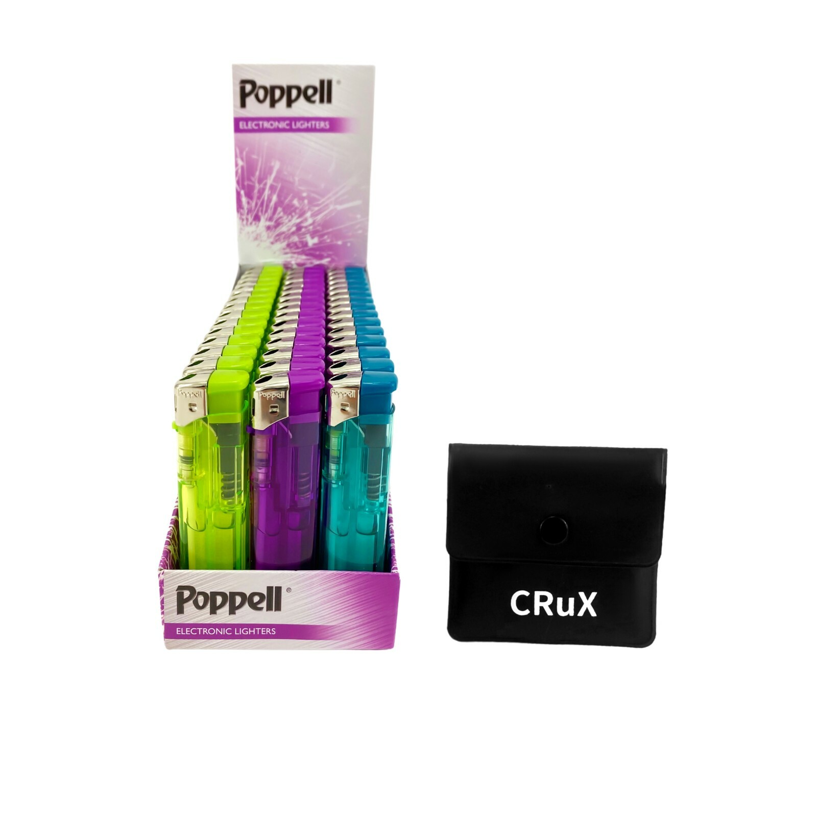 Poppell Electronic Lighters with free Crux Lighter Holder or Ashtray eBay
