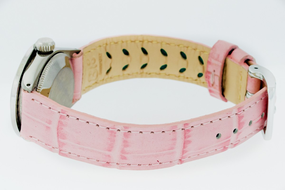 Rolex Lady DateJust 26mm Pink MOP Diamond Dial Stainless  display picture 2