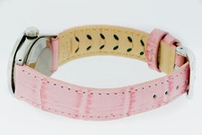 Rolex Lady DateJust 26mm Pink MOP Diamond Dial Stainless Steel Bezel Watch 7