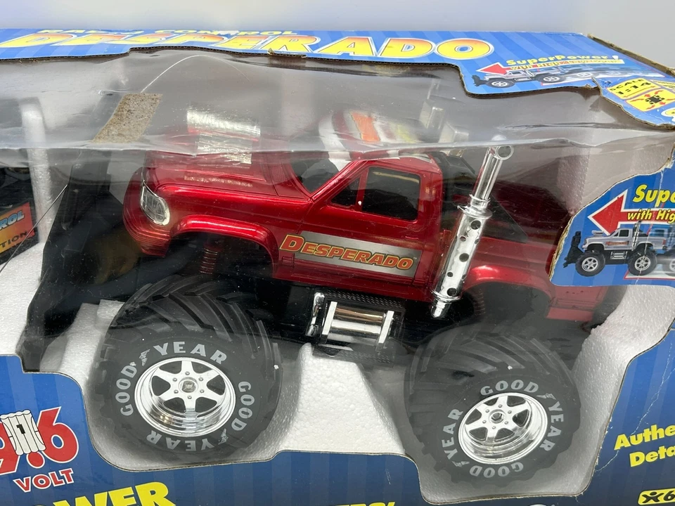 Artin 1:14 Scale Radio Shack RC Remote Control Red Desperado Monster Truck 47680 - Image 2 of 4