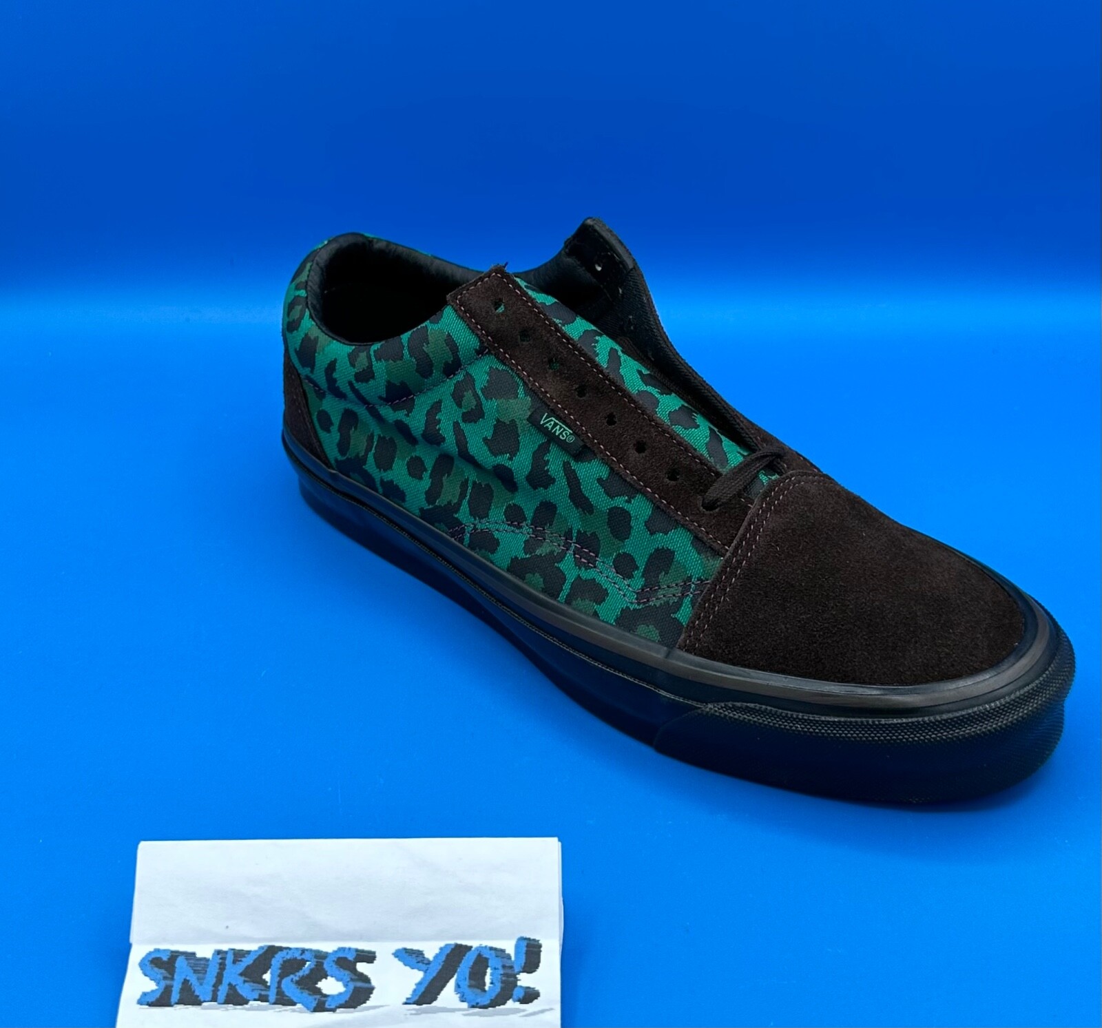 Vans Old Skool Stray Rats Brown Green Size 11 VN0A4UUTK031
