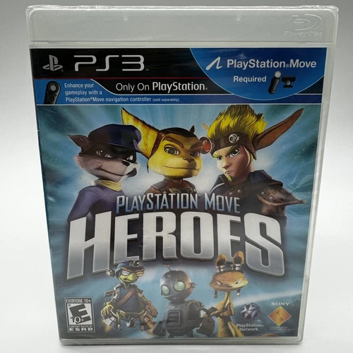 PlayStation Move Heroes - Sony Playstation 3 PS3 - Brand New - See Images