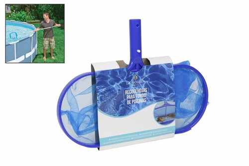 Épuisette de surface - TRAHOO - Filet de nettoyage de piscine en