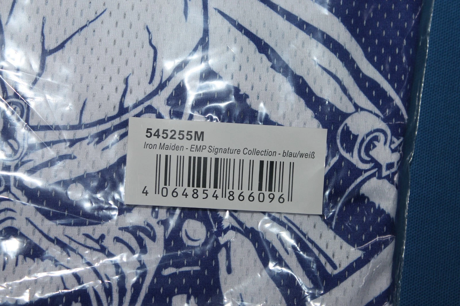 Iron Maiden The Trooper Men's Mesh Football Jersey