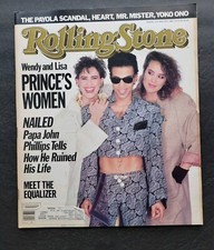 Rolling Stone Magazine Issue 472 April 24,1986 Prince's Wendy & Lisa