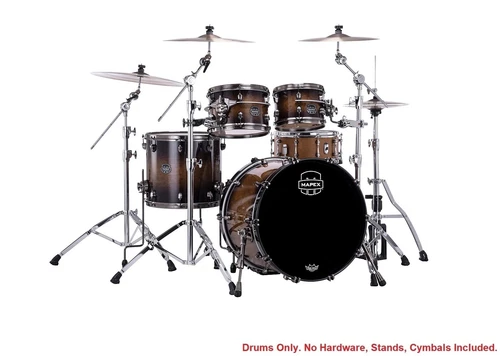 Mapex Saturn Evolution Classic Birch Night Forest Burst Drums Shells 22_10_12_16
