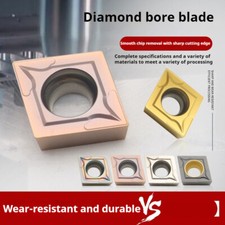 10 St&uuml;ck Diamant numerische Steuerung CNC Wendeplattenbohrung CCMT120404/120408