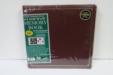 NEW Pioneer EZ-Load BURGUNDY 12" X 12" Scrapbook Album Memory Book - Acid Free
