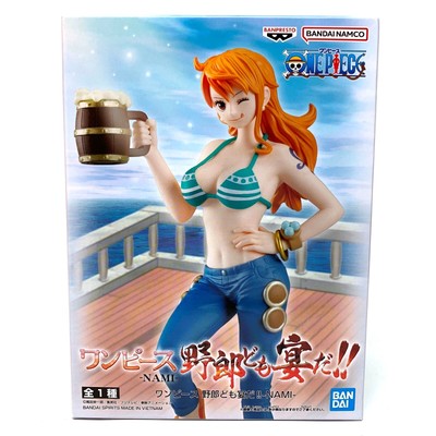 ONE PIECE NAMI Figure Let's party! BANDAI From JAPAN