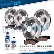 10pc Front Rear Brake Rotors Ceramic Brake Pads Kit for 2019 - 2022 Ford Ranger