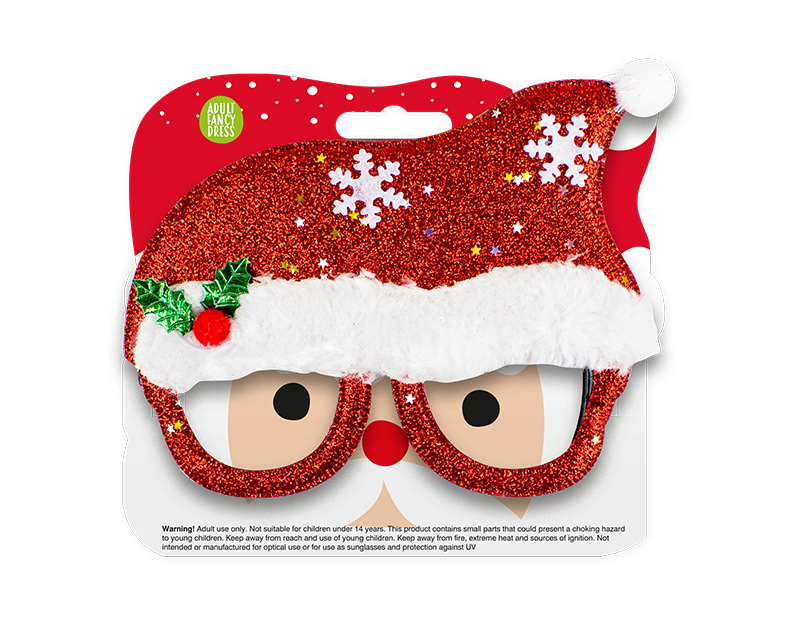 Adult Christmas Fancy Dress Novelty Glasses Xmas Office Party Fun