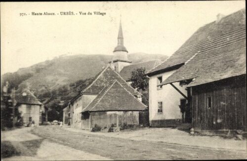 Ak Urbès Urbis Elsass Haut Rhin, Vue du Village - 10202283 - Bild 1 von 2