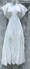 Madewell white  textured cotton tiered sundress BNWT $128 4