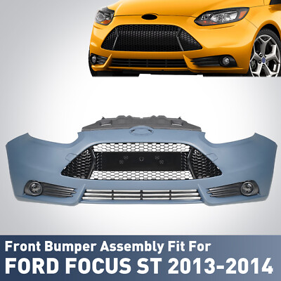 For 2012 2013 2014 Ford Focus ST Front Bumper Cover Grille Grill  Assembly