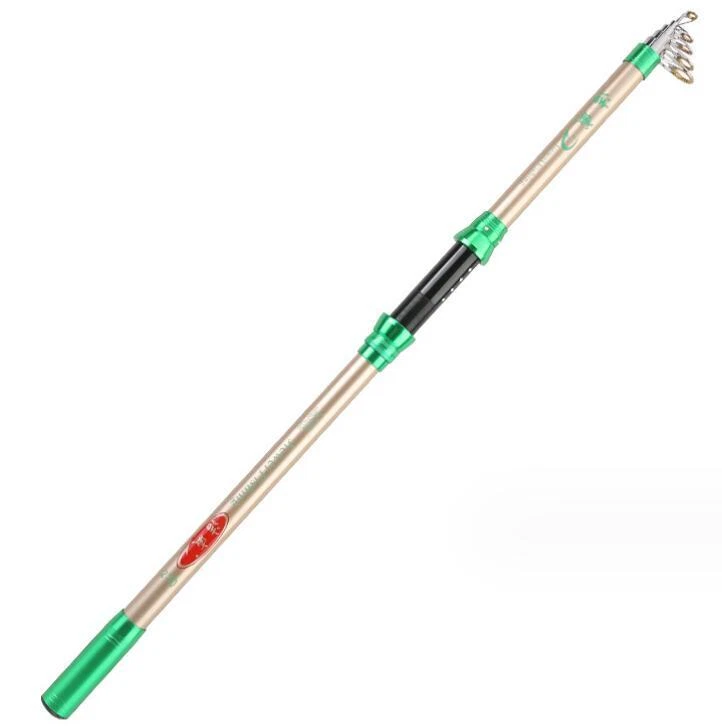 Cañas de pescar telescópicas de fibra de carbono de 2,1 M-3,6 M Foto 4 de 4