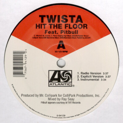 Twista Hit The Floor / Lavish Vinyl Single 12inch NEAR MINT Atlantic