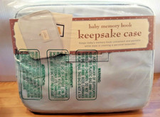 C.R. Gibson Baby Memory Book Keepsake Case BABY BLUE Holds up to 11.5x19x1