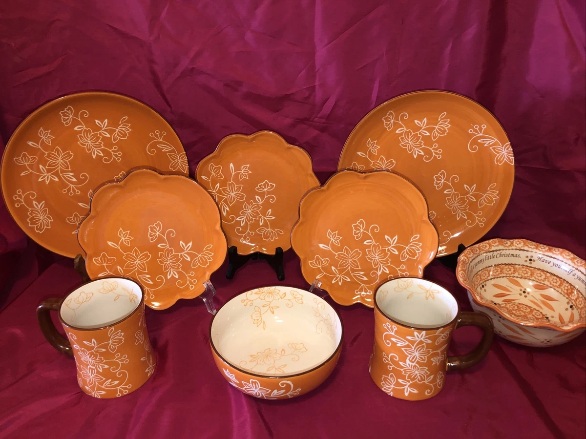Temptations floral top lace dishes