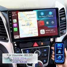 Autoradio 64GB Android 15 CarPlay GPS Navi FM WiFi Für Hyundai i30 GD 2012-2016