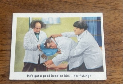 He's got a good head on him 1959 Fleer The Three Stooges #92 EX