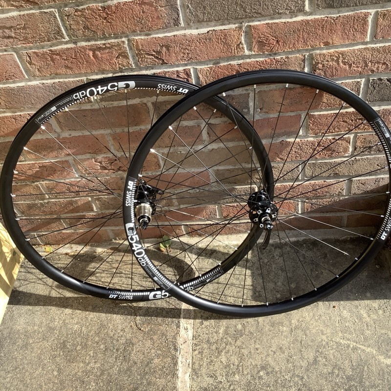 700c DT Swiss Wheelset - Gravel / Cyclo / 29er Q/R - 135 + 100mm QR Brand New
