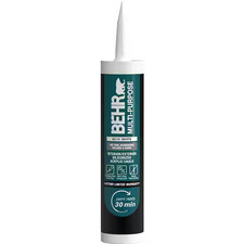 Multi-Purpose 10.1 fl. oz. White Siliconized Acrylic Latex Caulk