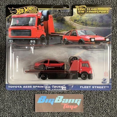 Hot Wheels Toyota AE86 Sprinter Trueno/Fleet Street #84 Team