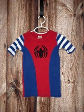 Hanna Andersson Spider Man Marvel Short Sleeve Pajama Top Kids 5 110cm 