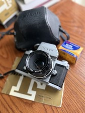 Classic Pre Apollo SN/697xx Nikon F FTN Finder SLR Film Camera Mid 60's USA