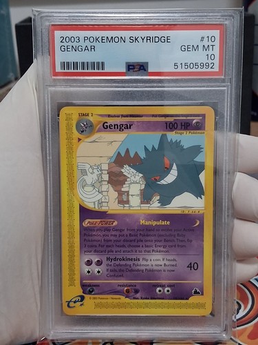 Gengar graded PSA 10 for sale on eBay