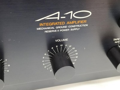 Nec A-10 Type 3 Integrated Amplifier 120W 5Hz-300kHz Used | eBay